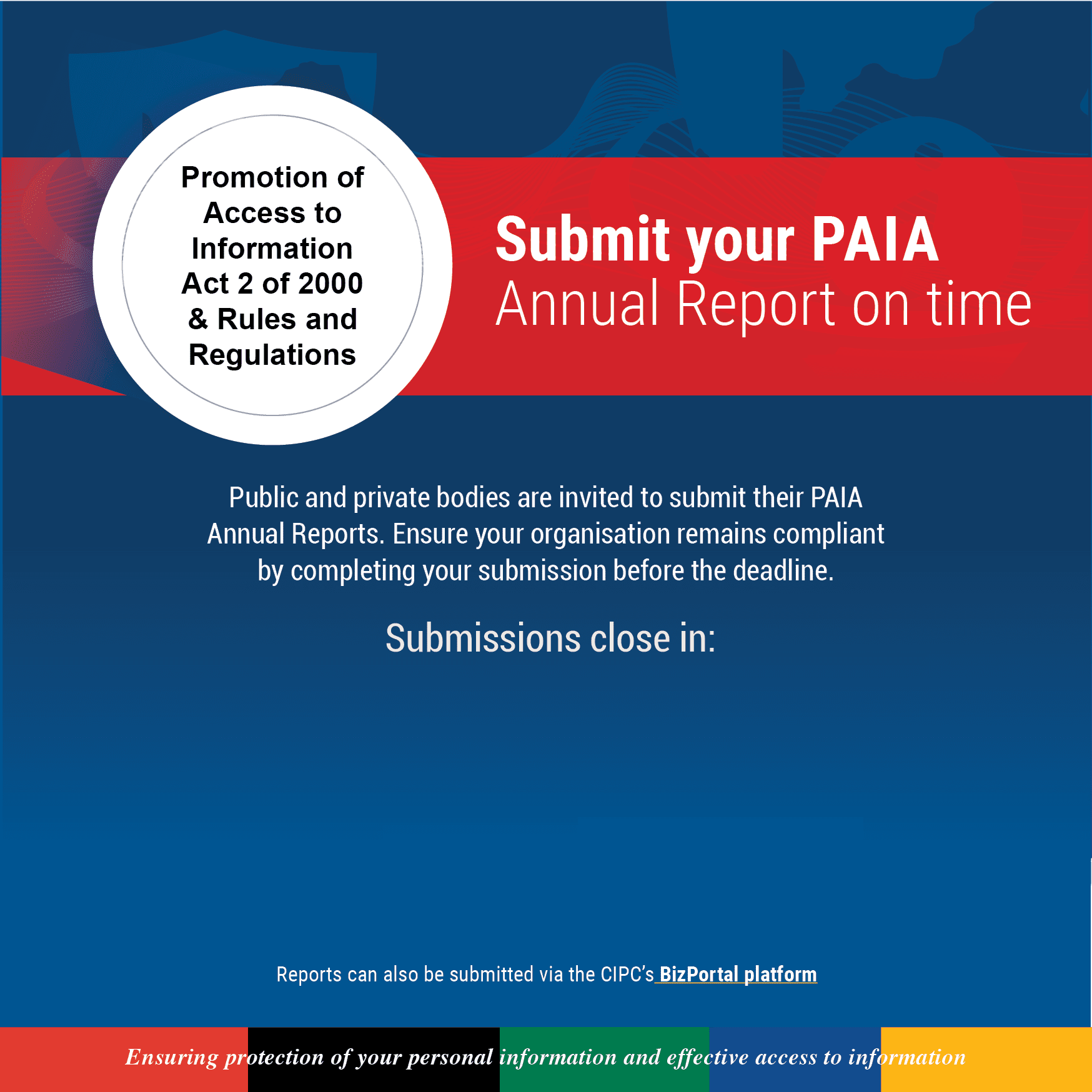 Submit your PAIA Annual Report on time